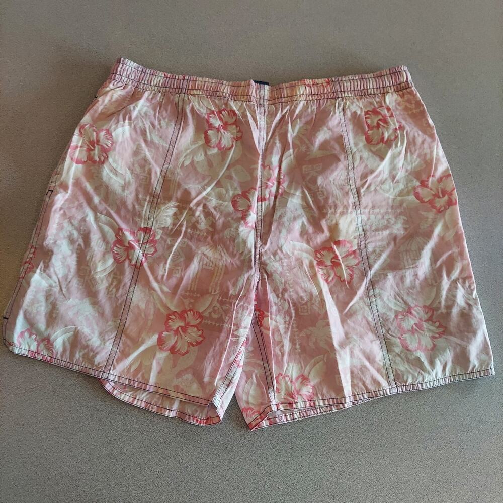 Newport Blue Swimwear Boys Large Swim Trunks Drawstring Waistband